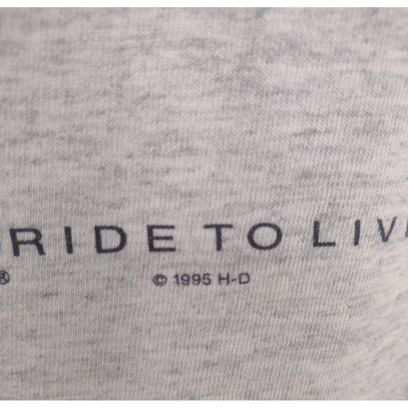 VTG 90s Harley-Davidson Visalia California Eagle Mountain Tank T-Shirt Men XL - Picture 5 of 10